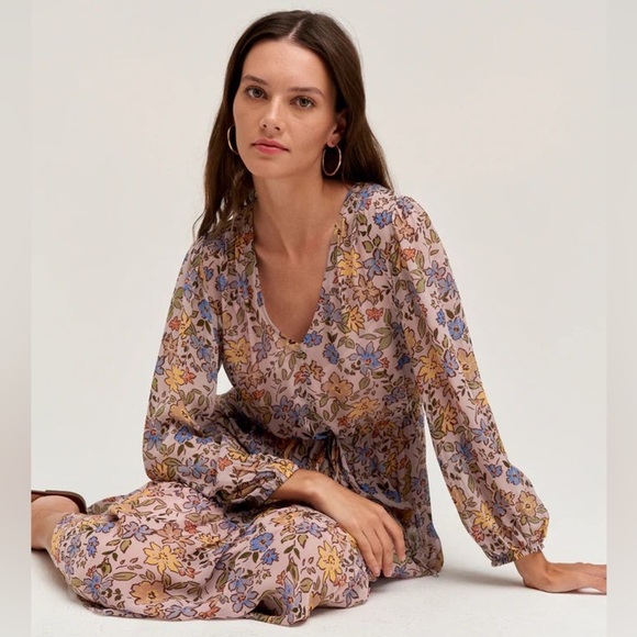 Velvet By Graham &  Spencer Pricilla Floral Dress - Picture 10 of 10